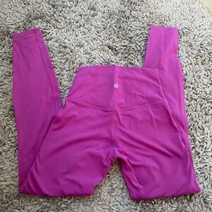 lulu lemon align leggings, 25” size 4 !!!!